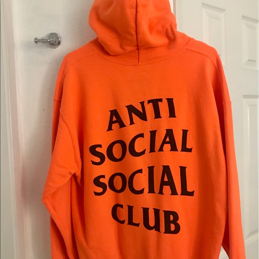 Anti Social Social Club Orange Cone Hoodie